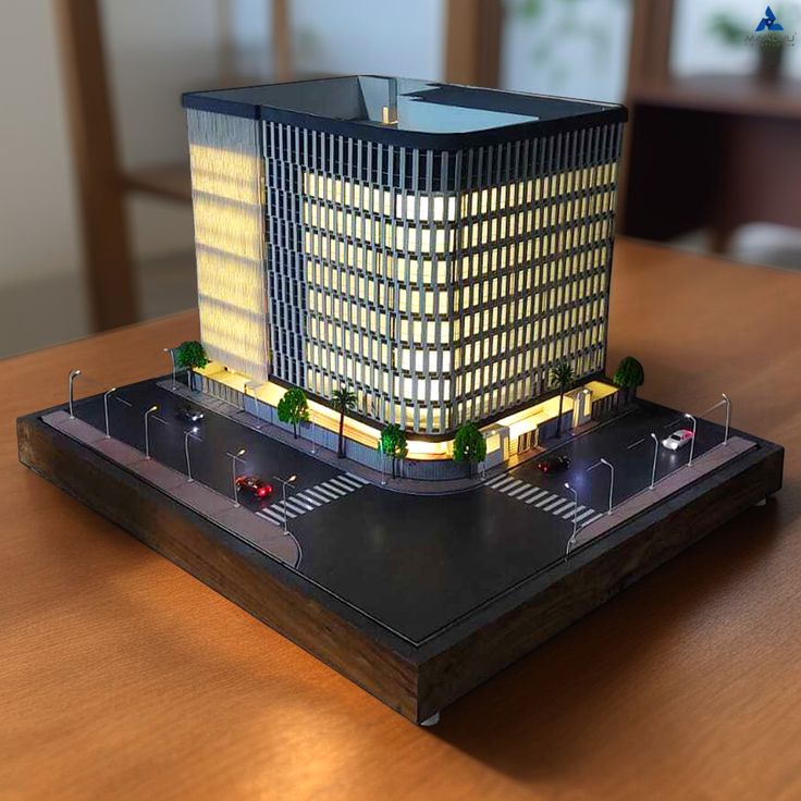 School Miniature Model